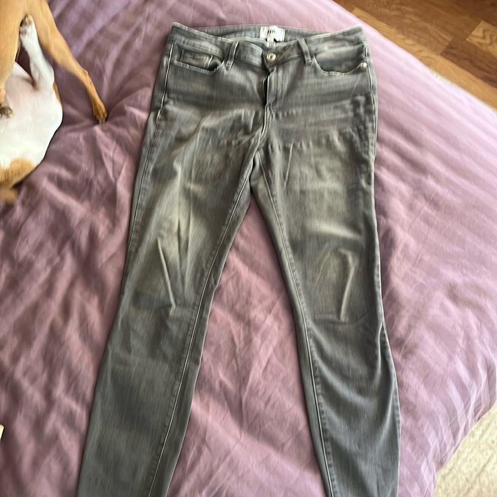 Paige Verdugo Ankle Gray Distressed